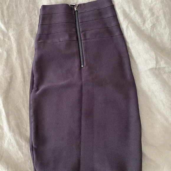 Grey Bebe Bandage Skirt - Picture 2 of 3